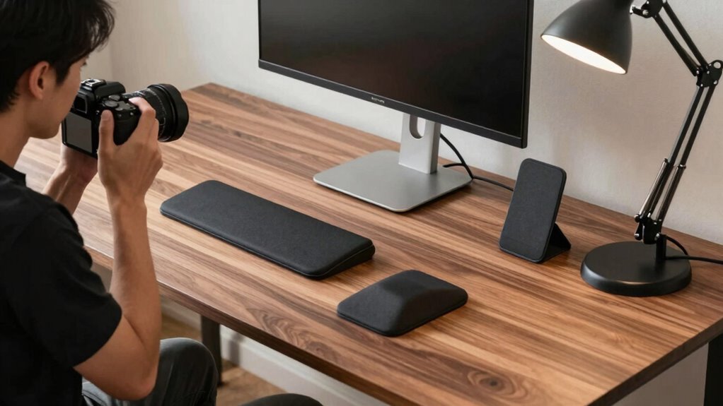 ergonomic supports enhance comfort