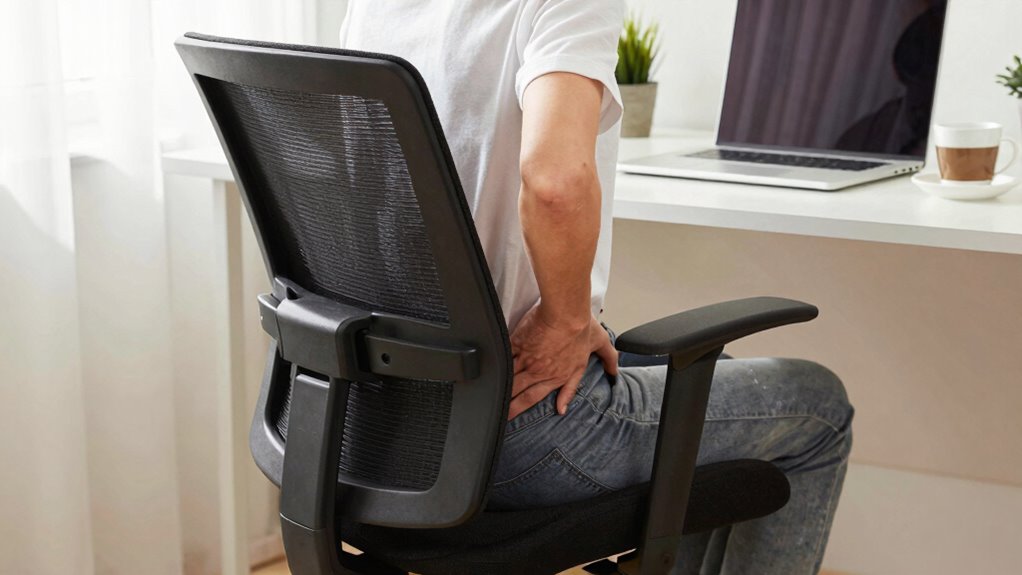 ergonomic workspace discomfort signs