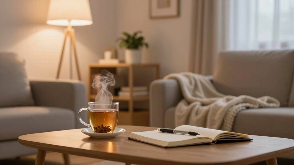 establish consistent evening habits