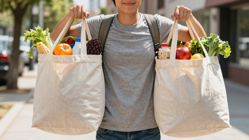 even weight prevents back strain