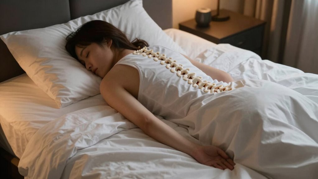 flexible natural sleeping posture
