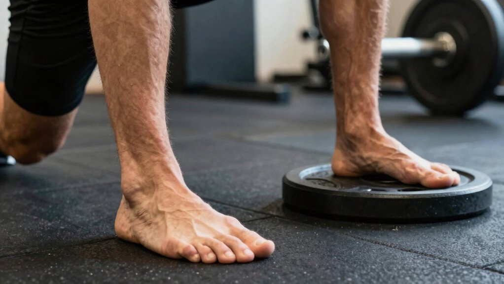 foot position alters muscle activation