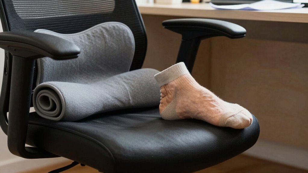 footrest discomfort signs and causes