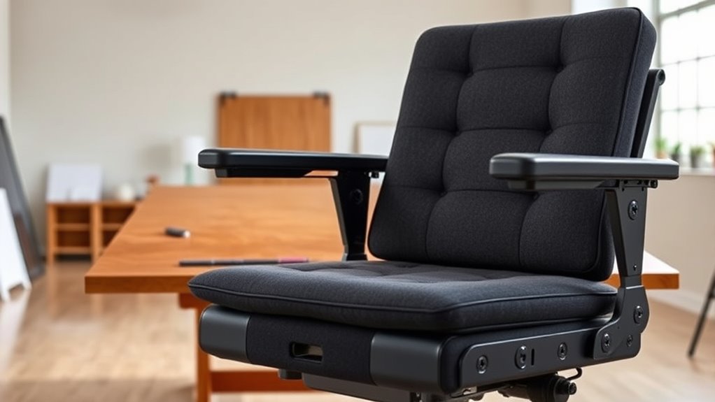 heavy duty ergonomic drafting chair