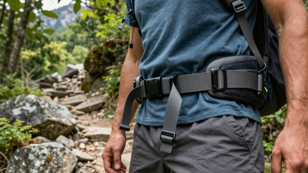 hip belt enhances long hikes