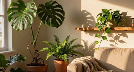 houseplants comforting effects