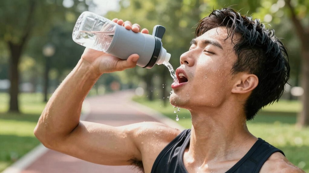 hydrate properly before during