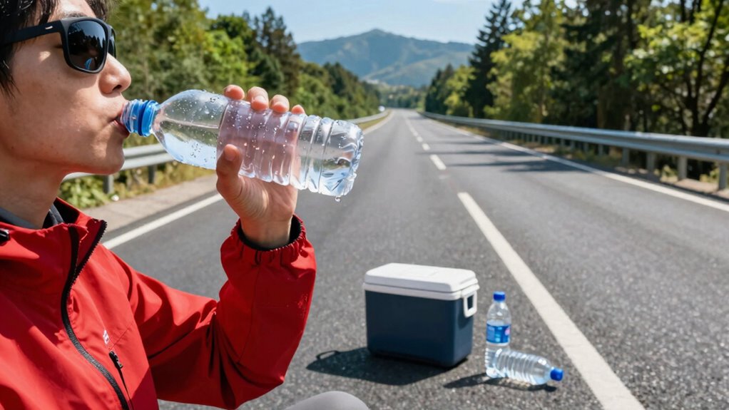 hydration balance during driving
