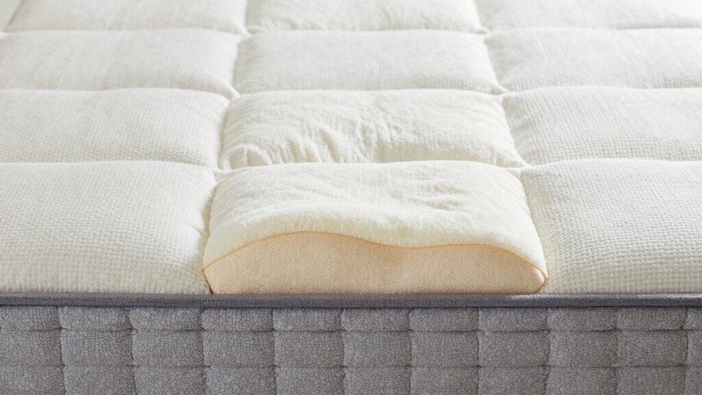 identify mattress support zones