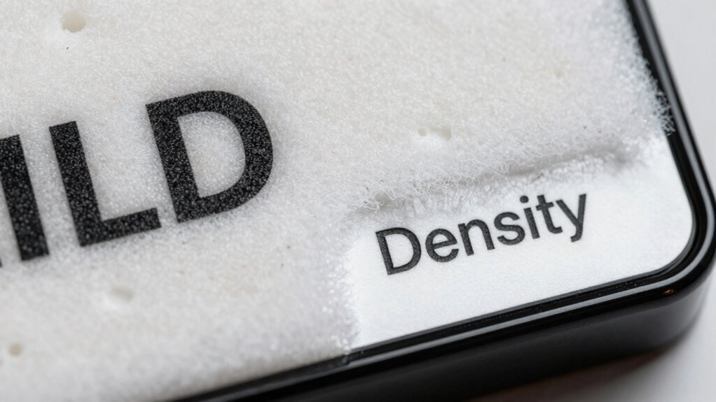 ild versus foam density