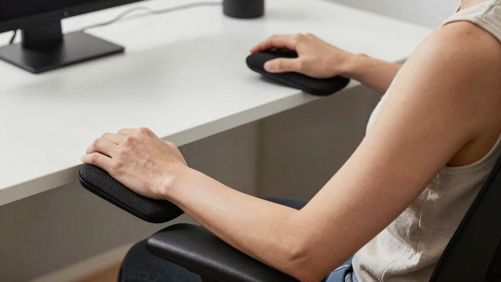 incorrect armrest height choices