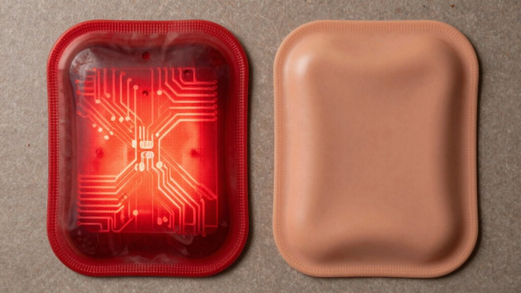 infrared vs regular heating pads