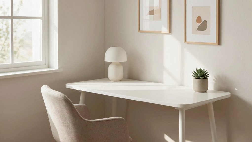 inviting cozy personalized workspace