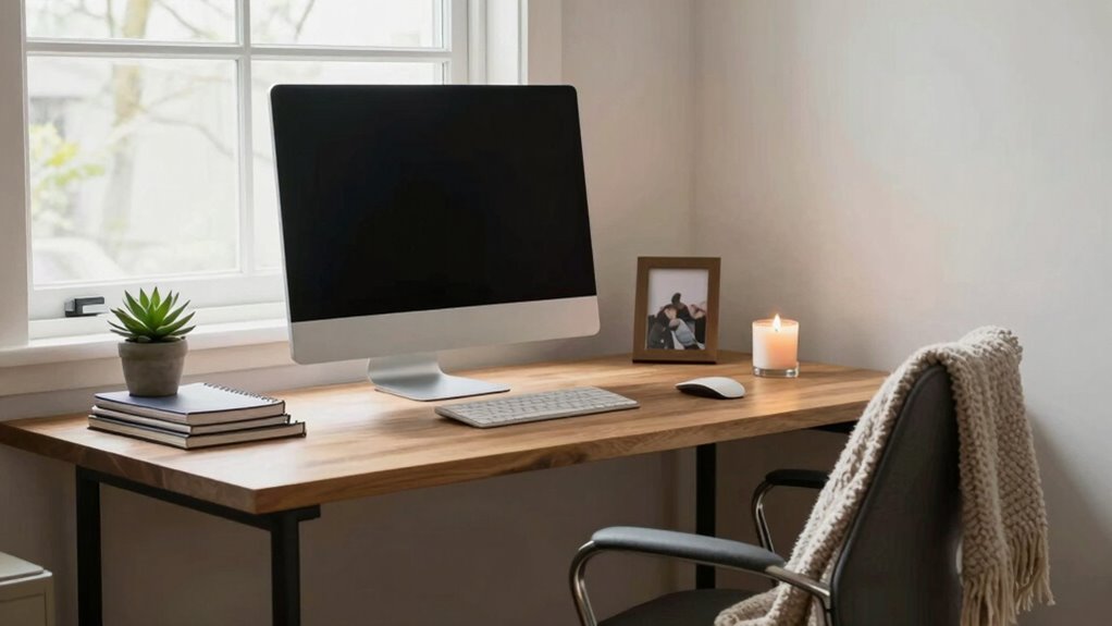 keep personalized clutter free workspace