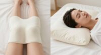knee pillow position options