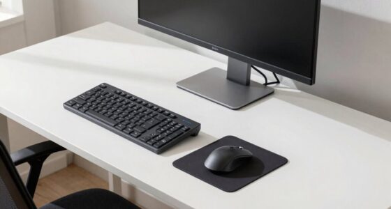 left handed ergonomic setup