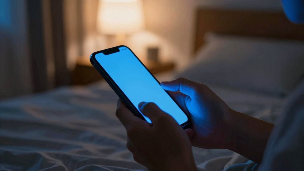 limit evening screen time