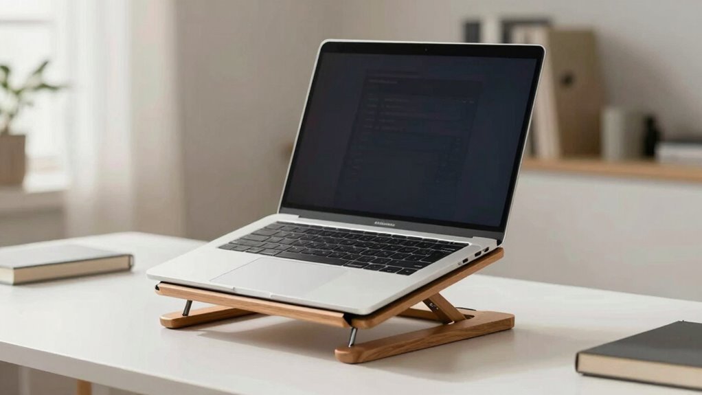 maintain ergonomic screen height