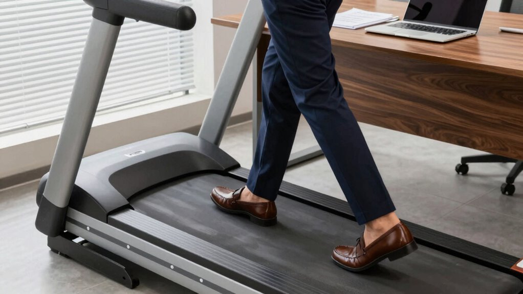 maintain ergonomic walking posture