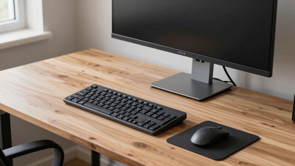 maintain ergonomic workspace setup