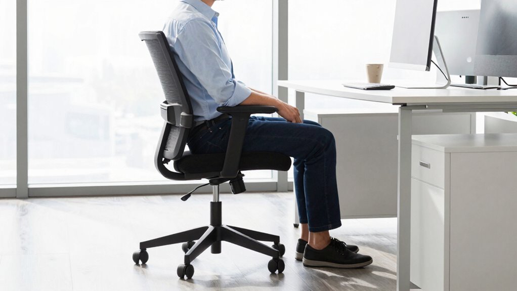 maintain proper ergonomic posture