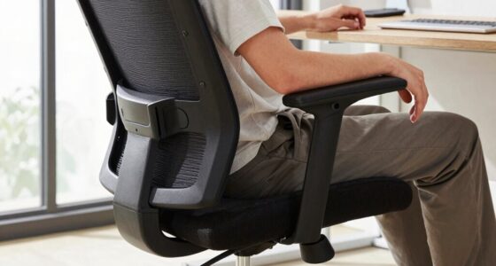 maintain proper sitting posture