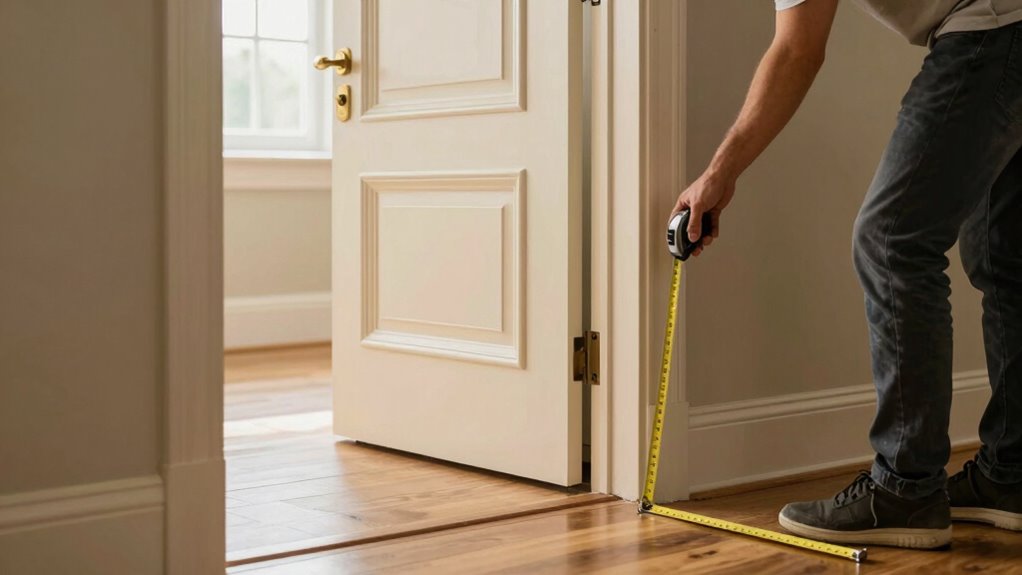 measure doorways and hallways