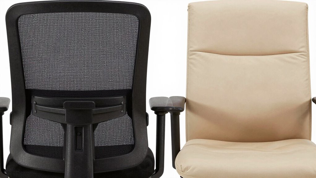 mesh vs foam comfort