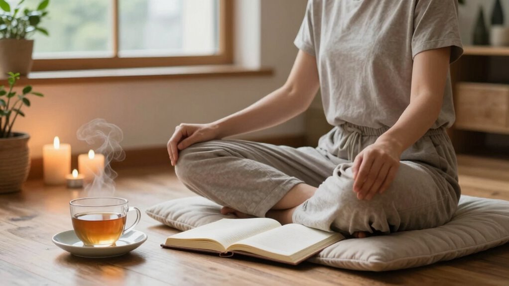 mindful awareness of discomfort