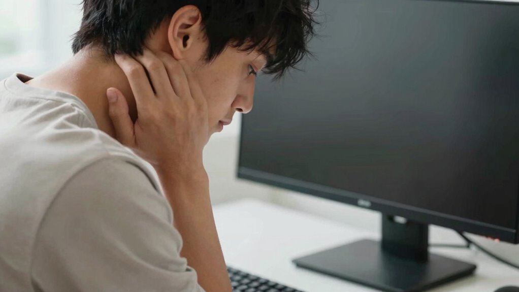 monitor height and ergonomics