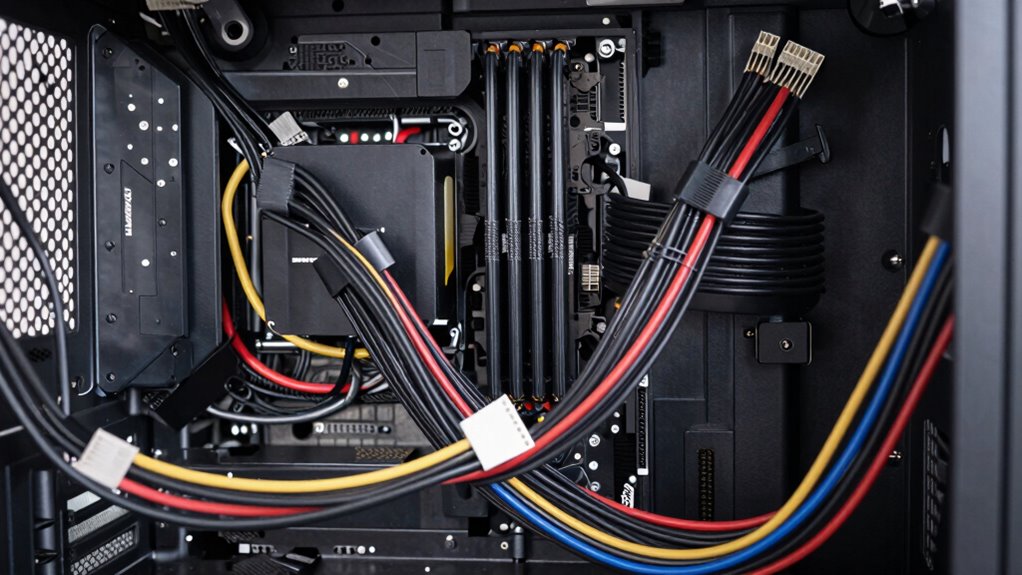 neat wiring indicates effort