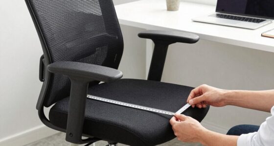 office chair measurement checklist
