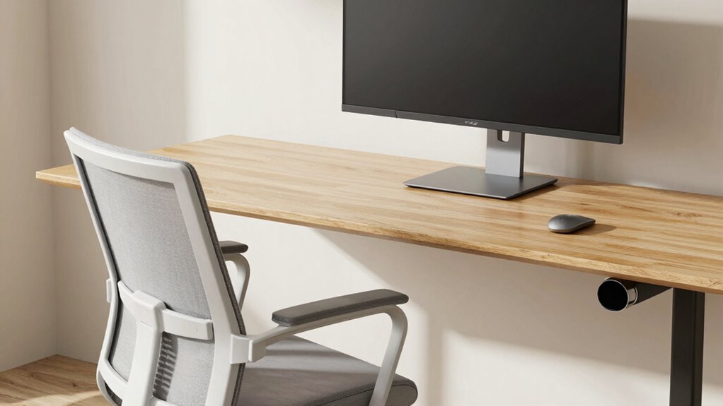 optimal ergonomic desk setup