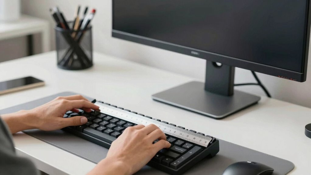 optimal ergonomic monitor setup