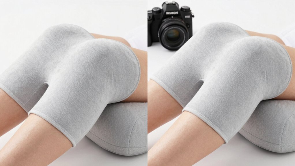 optimal knee pillow placement