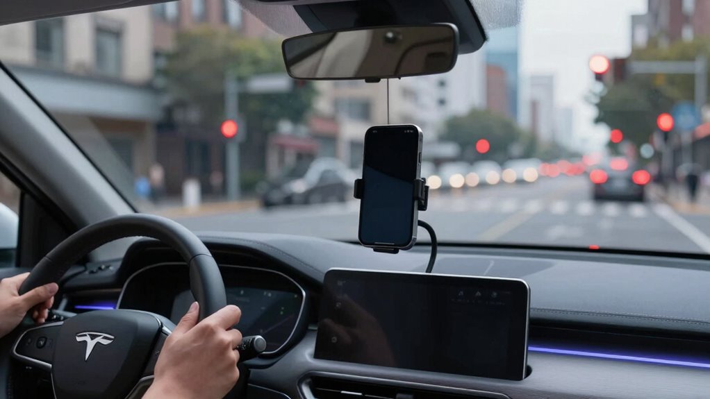 optimal phone placement promotes safety