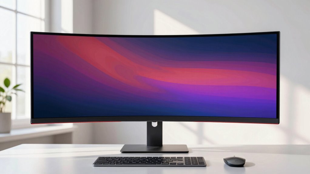 optimal ultrawide monitor positioning