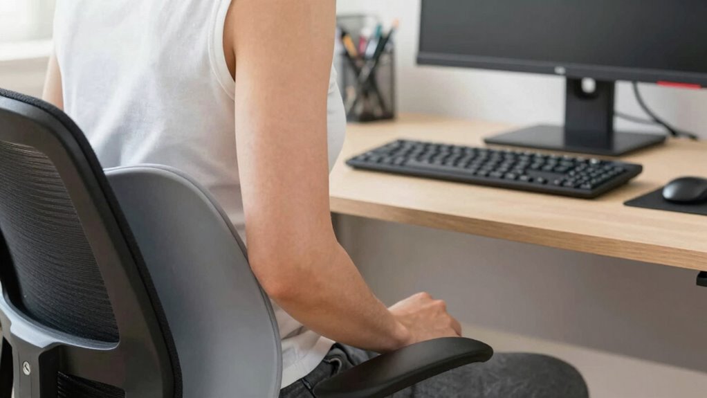 optimize ergonomic sitting posture