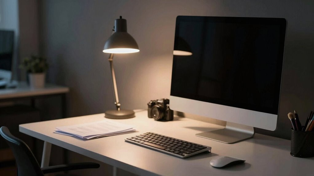 optimize lighting for eye comfort