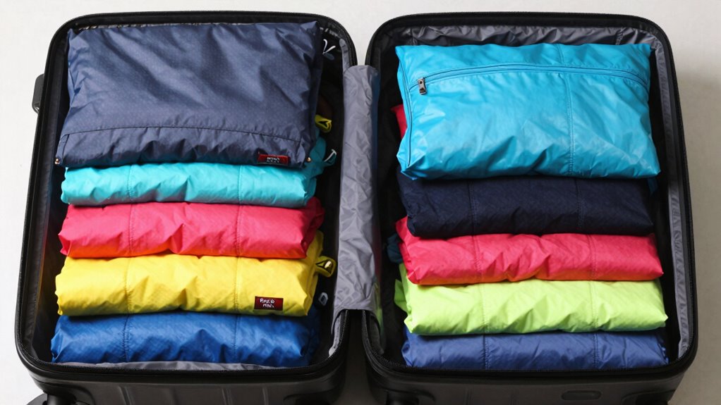 optimize packing with compression bags