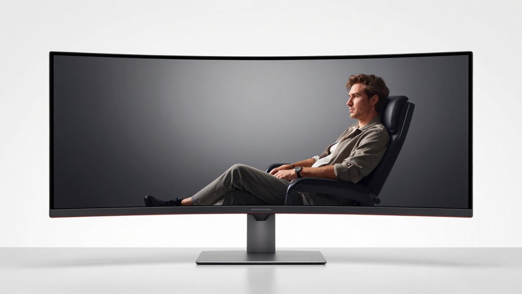 optimize ultrawide monitor placement