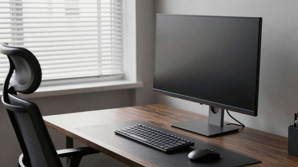 optimize workspace for eye comfort