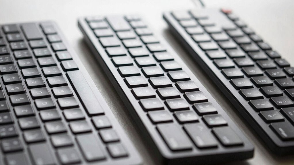 optimized ergonomic keyboard positioning