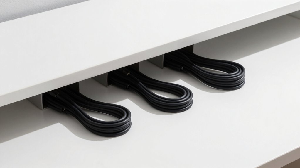 organized cables enhance efficiency