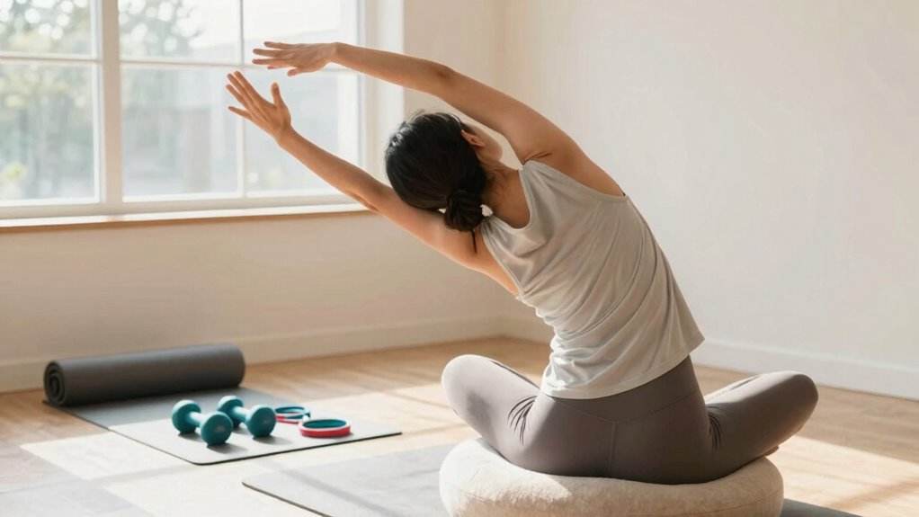 personalized posture warm up routine