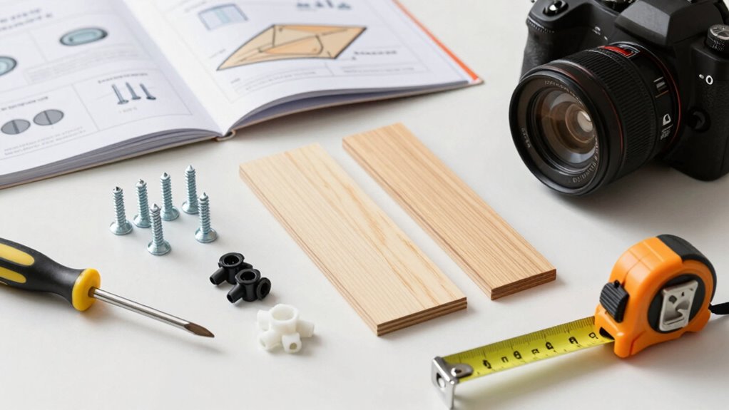 prepare tools and workspace