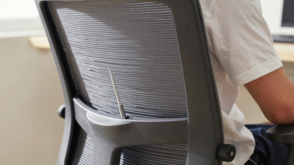 proper backrest tension support