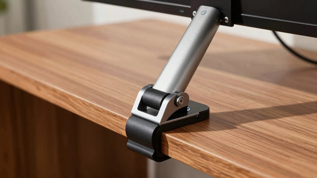 proper clamp placement ensures stability