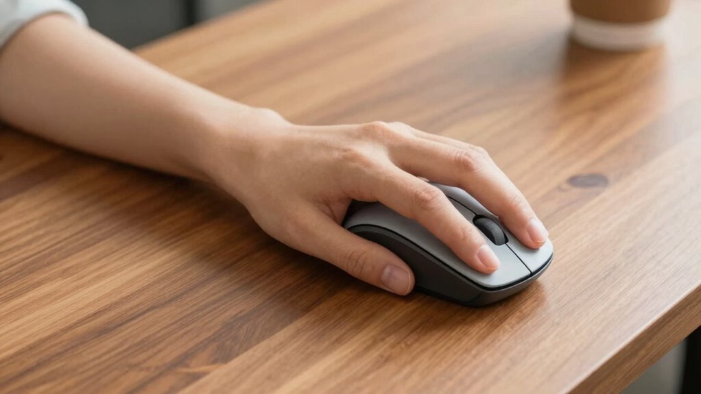 proper desk height prevents strain