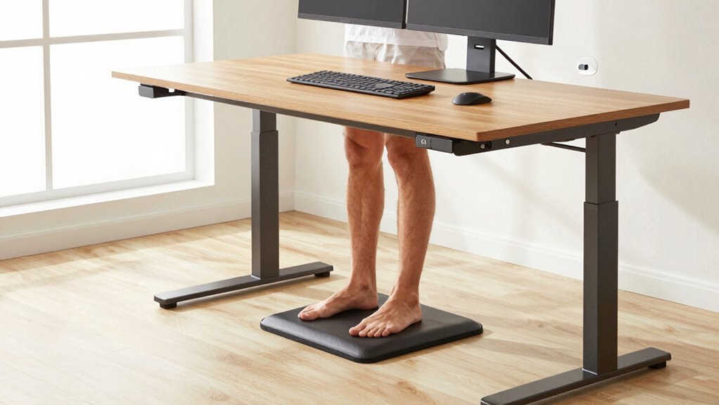 proper ergonomic foot positioning